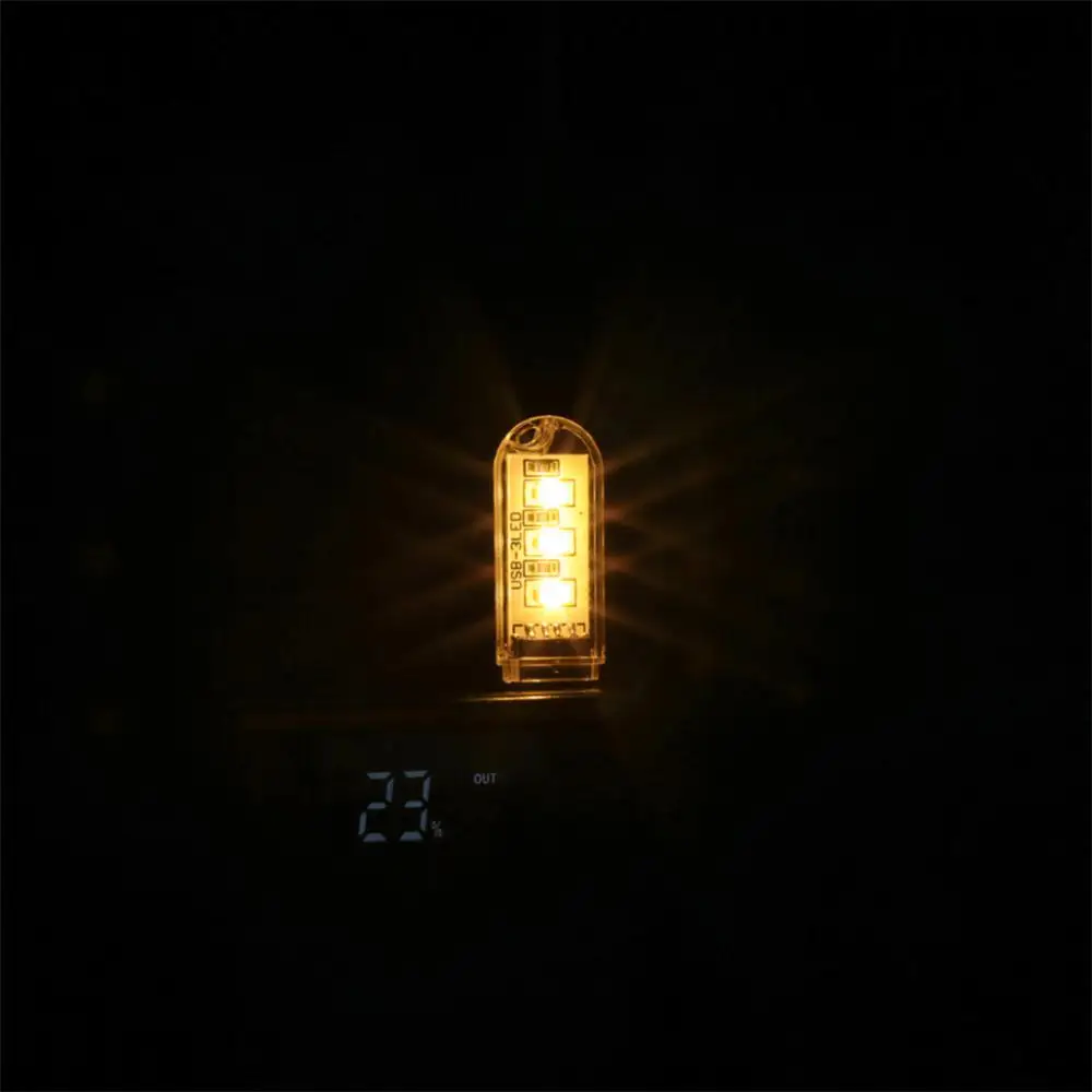 1/2PCS Plug Lamp USBUltra Bright Mini Book Lamps Night Light LED Eye Protection Reading Book Light  For Computer Power Bank