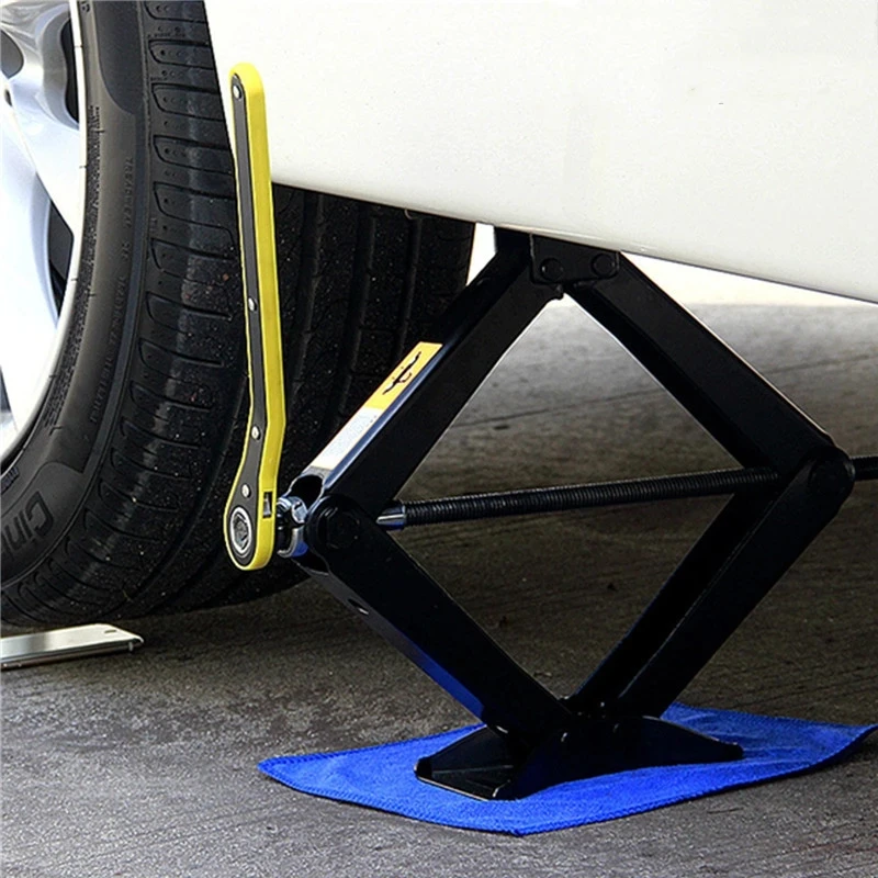 Strumento di riparazione per martinetti per auto 2 in 1 martinetto di sollevamento manuale da 1-2 tonnellate con strumenti di sollevamento per