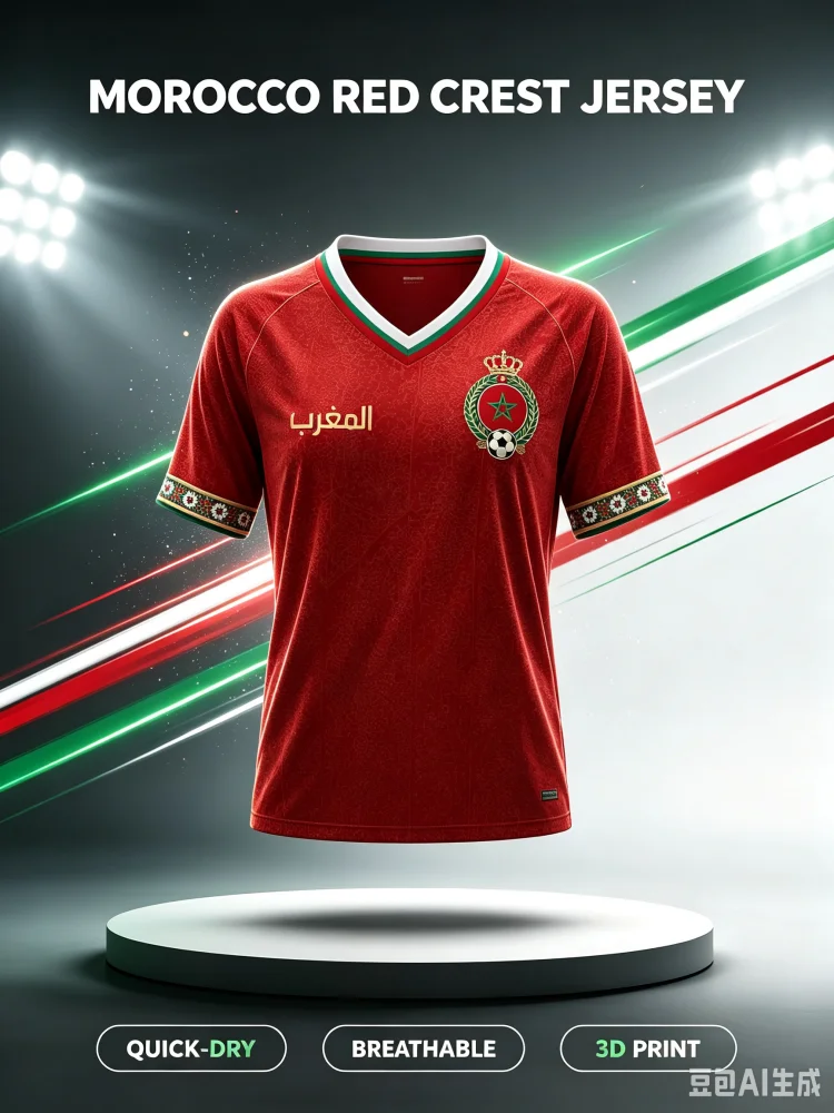 2026 Moroccan Text Style Fan Customized Casual Sports Fast Drying Breathable 3D Printed T-shirt for Family and Children's Wear