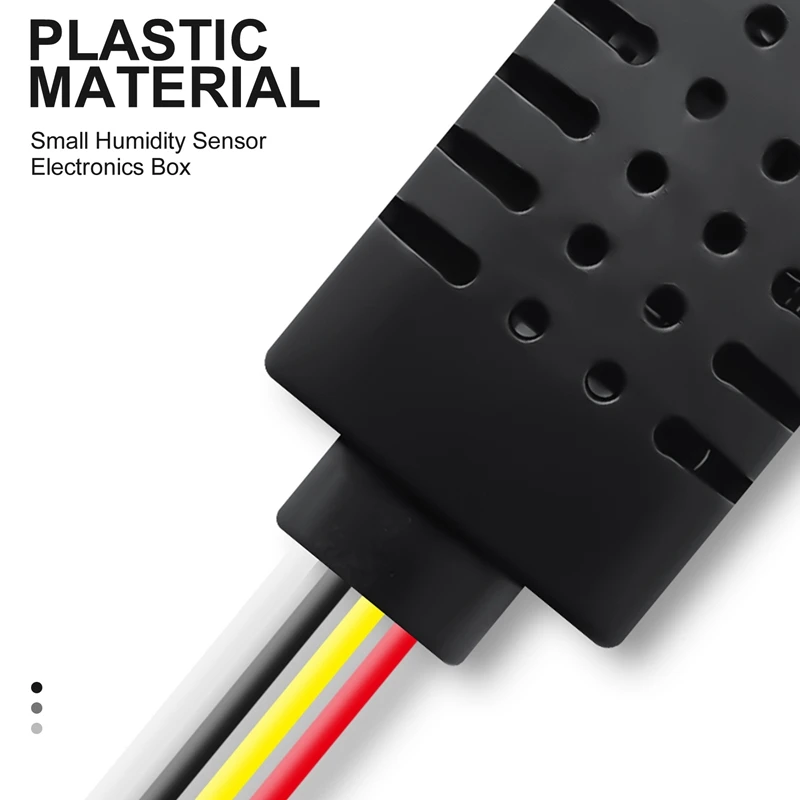 Plastic Case Small Humidity Sensor Electronics Box Instrument Enclosure Project Box Control Box(2 Pcs)