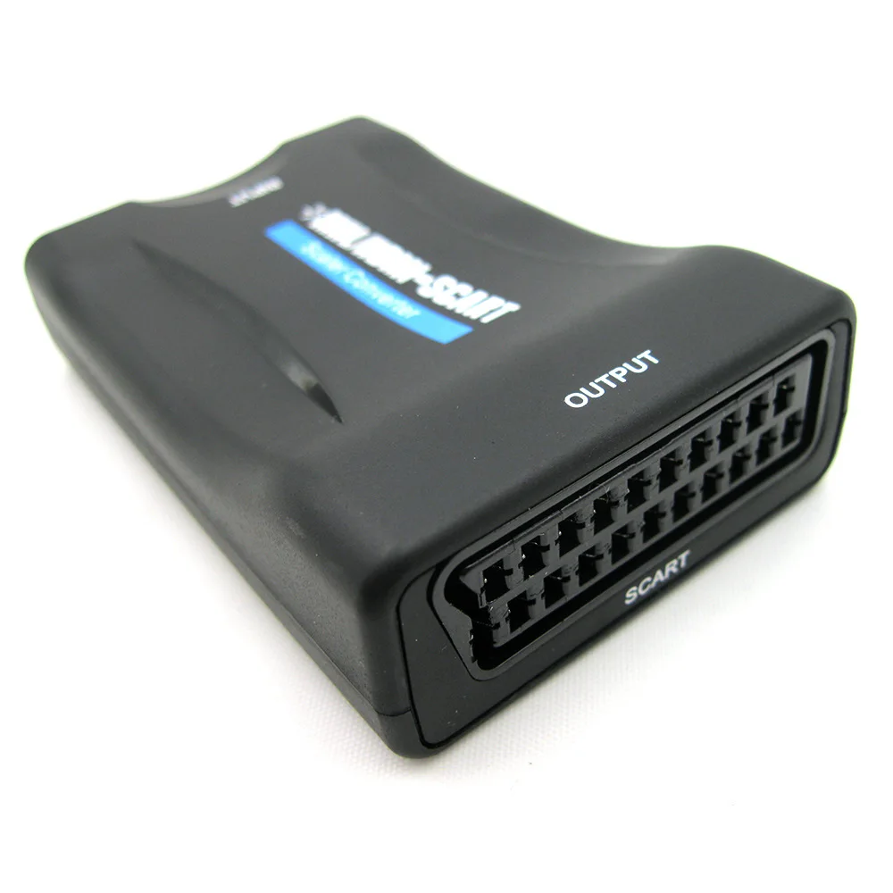 MHL/HDMI TO SCART Converter A Good Helper for HDMI TO AV Analog Old TV in The European Market