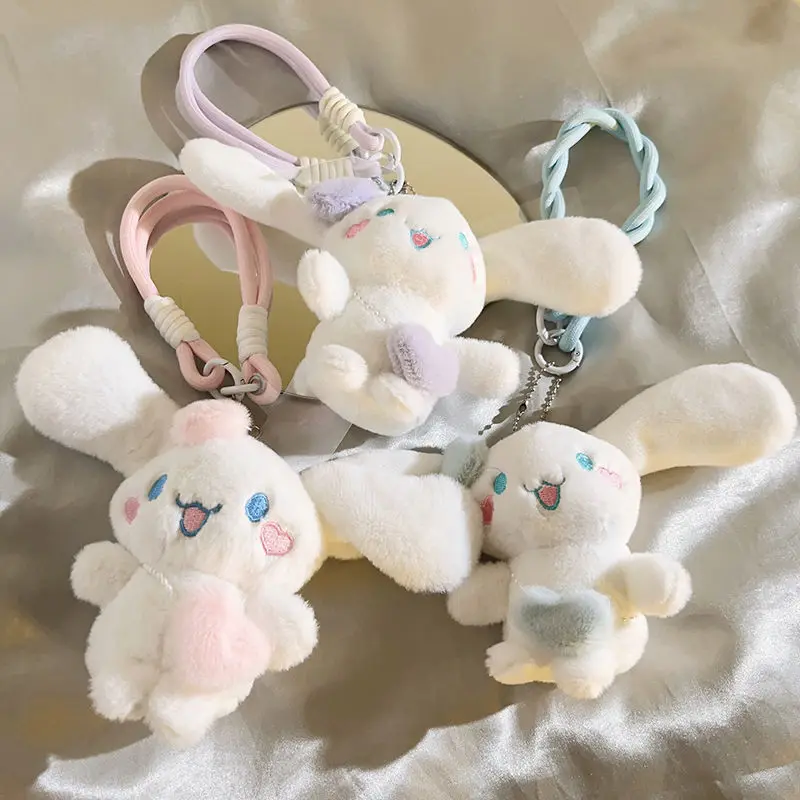 

Children Kawaii Sanrio Cinnamoroll Anime Phone Case Pendant Cute Cartoon Lovely Doll Decoration Birthday Gifts Toys for Kids