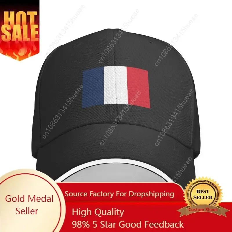 

Personalized Flag Of France Baseball Cap Outdoor Men Women's Adjustable Dad Hat Spring