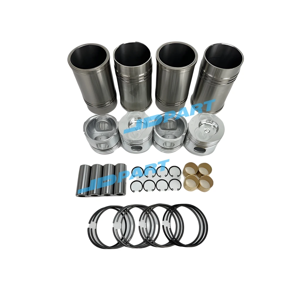 Cylinder Liner Kit For YunNei YN38GBZ Excavator Engine Parts