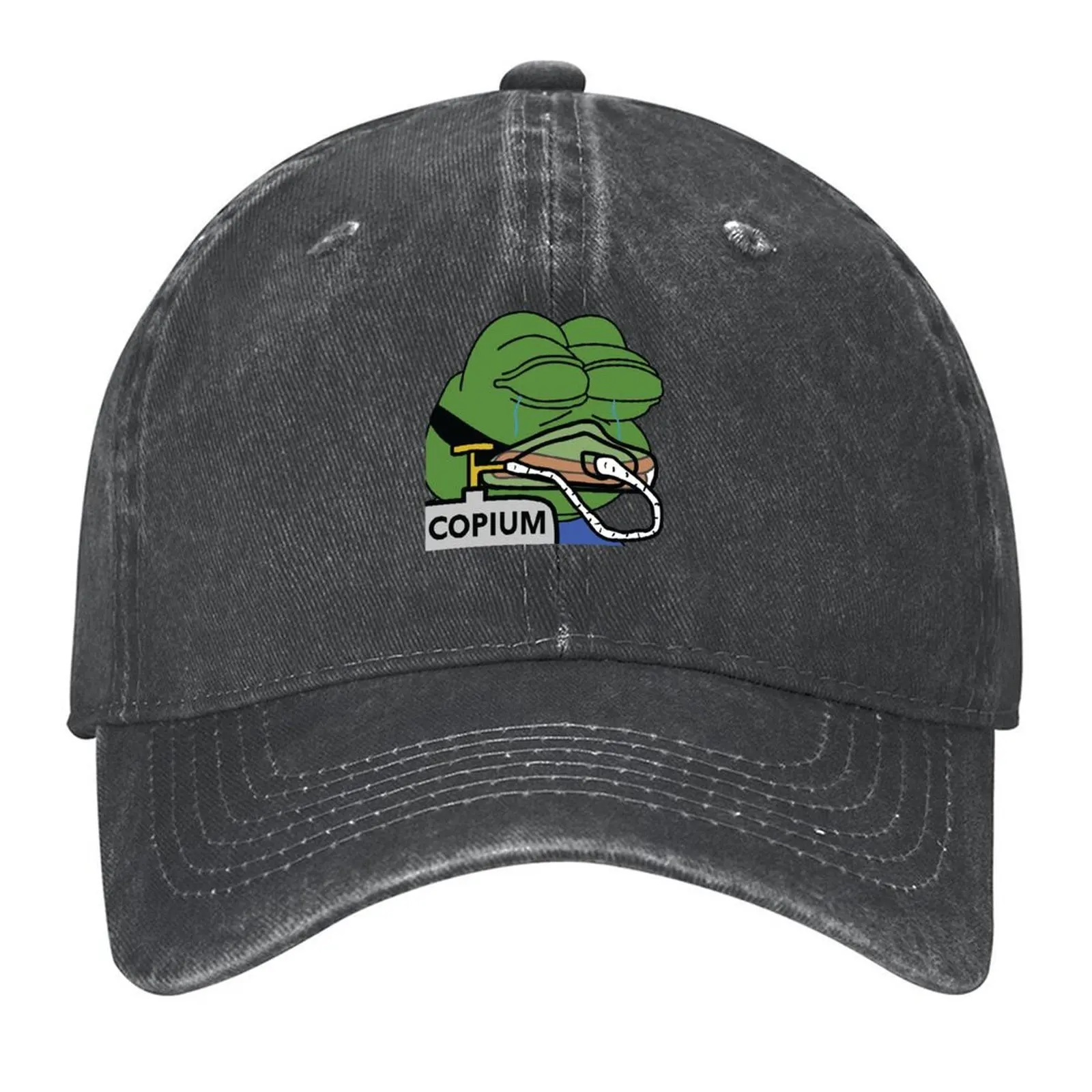 

Copium Emote High Quality Baseball Cap Hat Luxury Brand Christmas Hat Golf Hat New Baseball For Men Women's