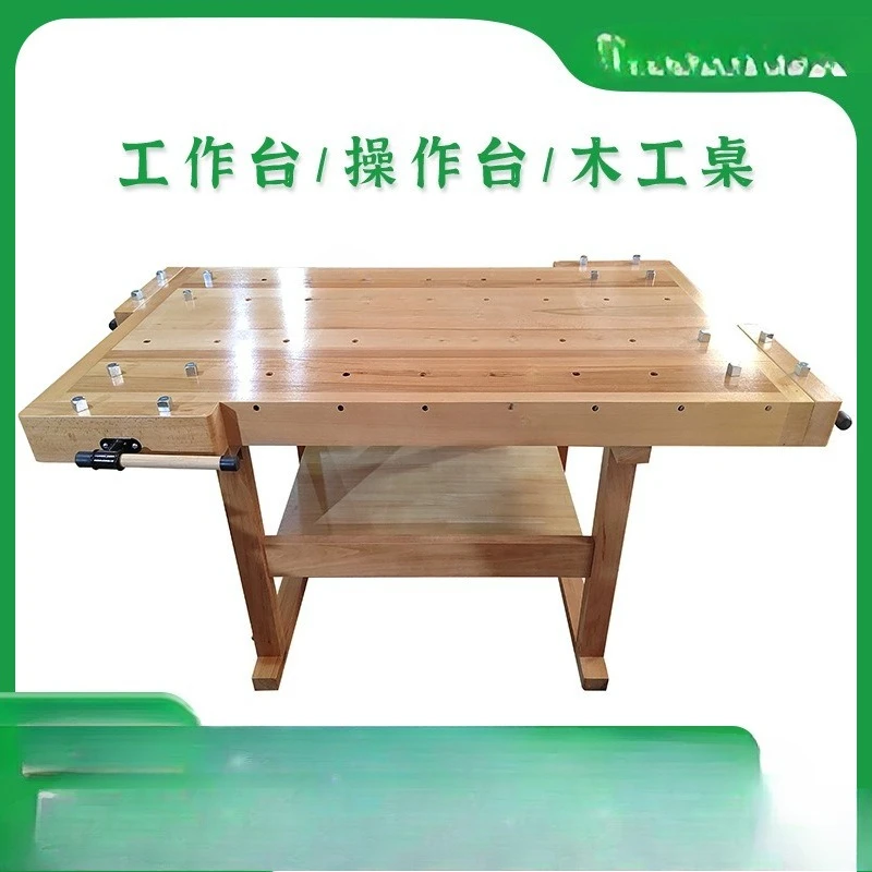 Sell beech woodworking tables, school test benches, DIY by hand