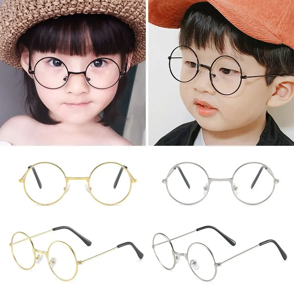 

Anti-blue Light Kids Glasses Eye Protection Metal Comfortable Eyeglasses Online Classes Computer Ultra Light Frame