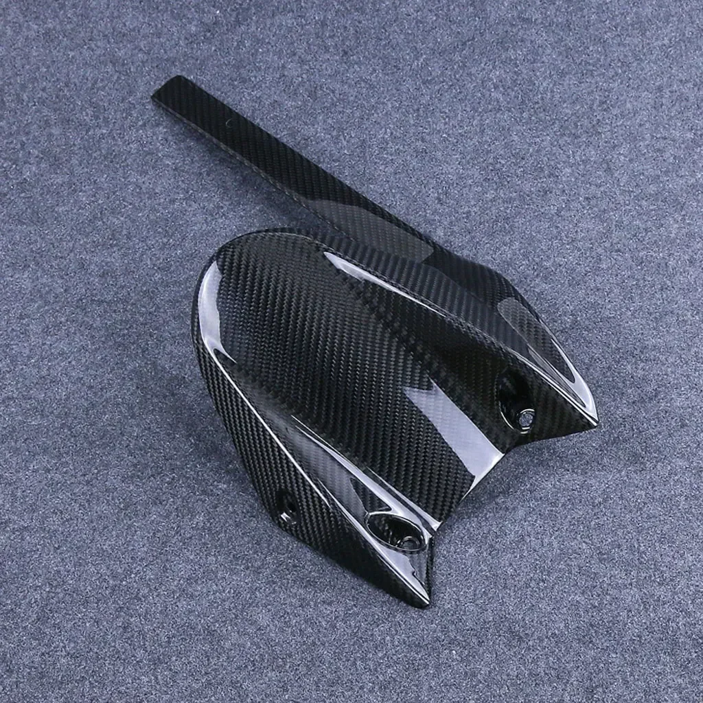 for  carbon fiber motorcycle accessories street triple 765 2017+ Rear Fe nder Hugger / Chain Guard