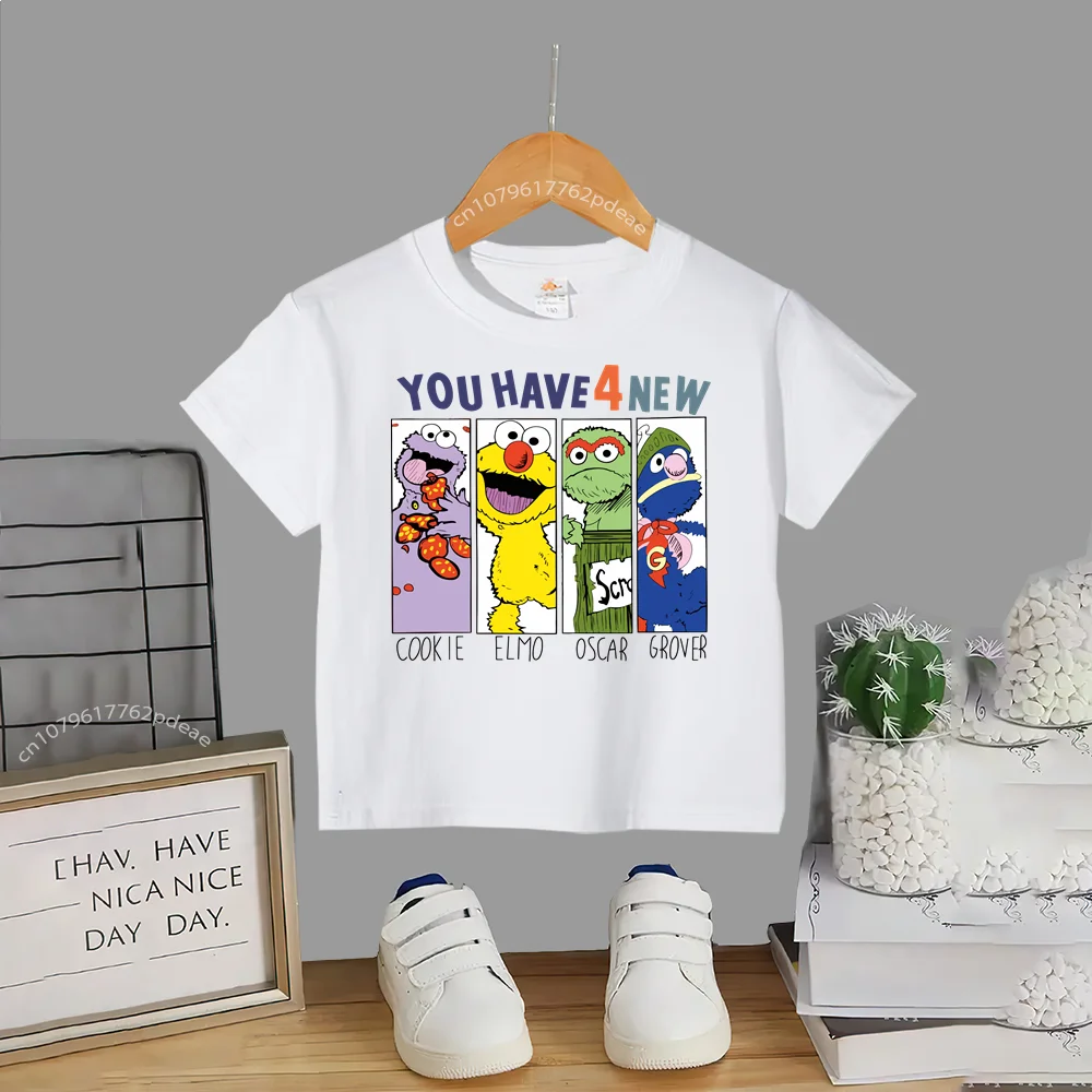 Teen Sommerkleid ung 100% Baumwolle T-Shirt niedlichen Cartoon-Druck Kinder Baumwolle T-Shirt Jungen