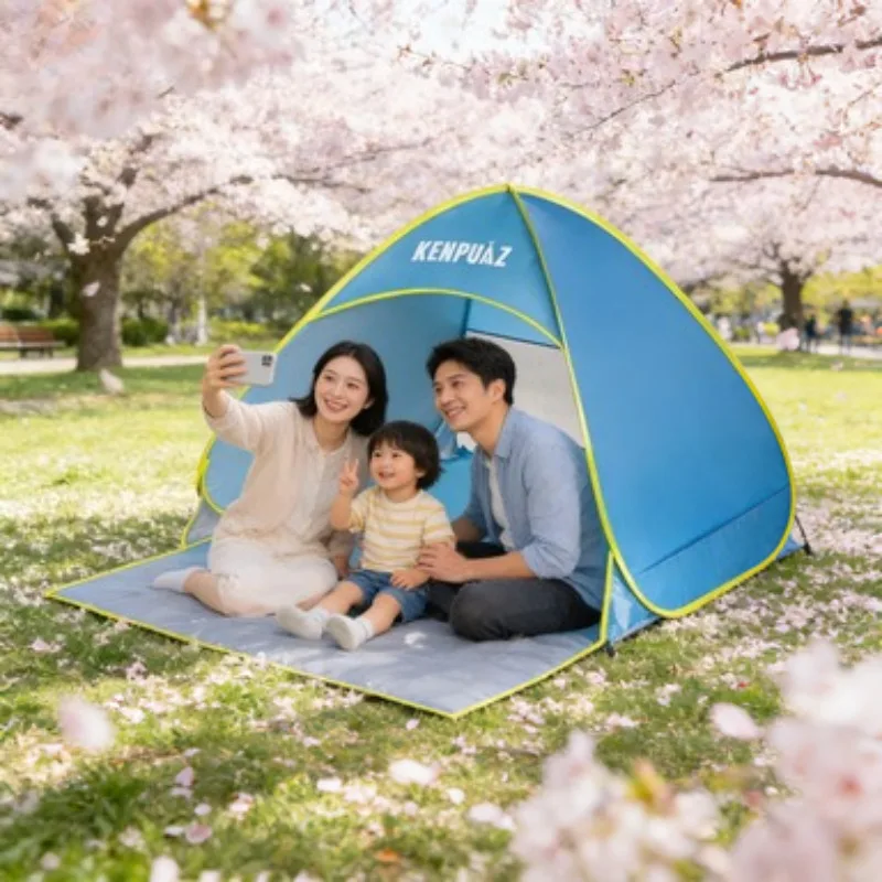 

Летний детский складной пляжный тент-укрытие 2026: автоматическая мгновенная установка, защита от УФ-излучения, портативный, для улицы