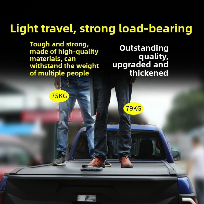 

High-quality retractable stainless steel roll-up cargo box cover is suitable various modifications of pickup truck cargo box