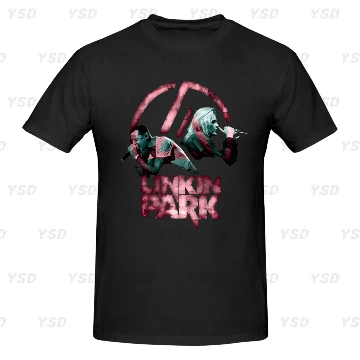 The Linkin Park Men's tight fitting sports Cotton T-shirt, Breathable,Oversized Tee shirt