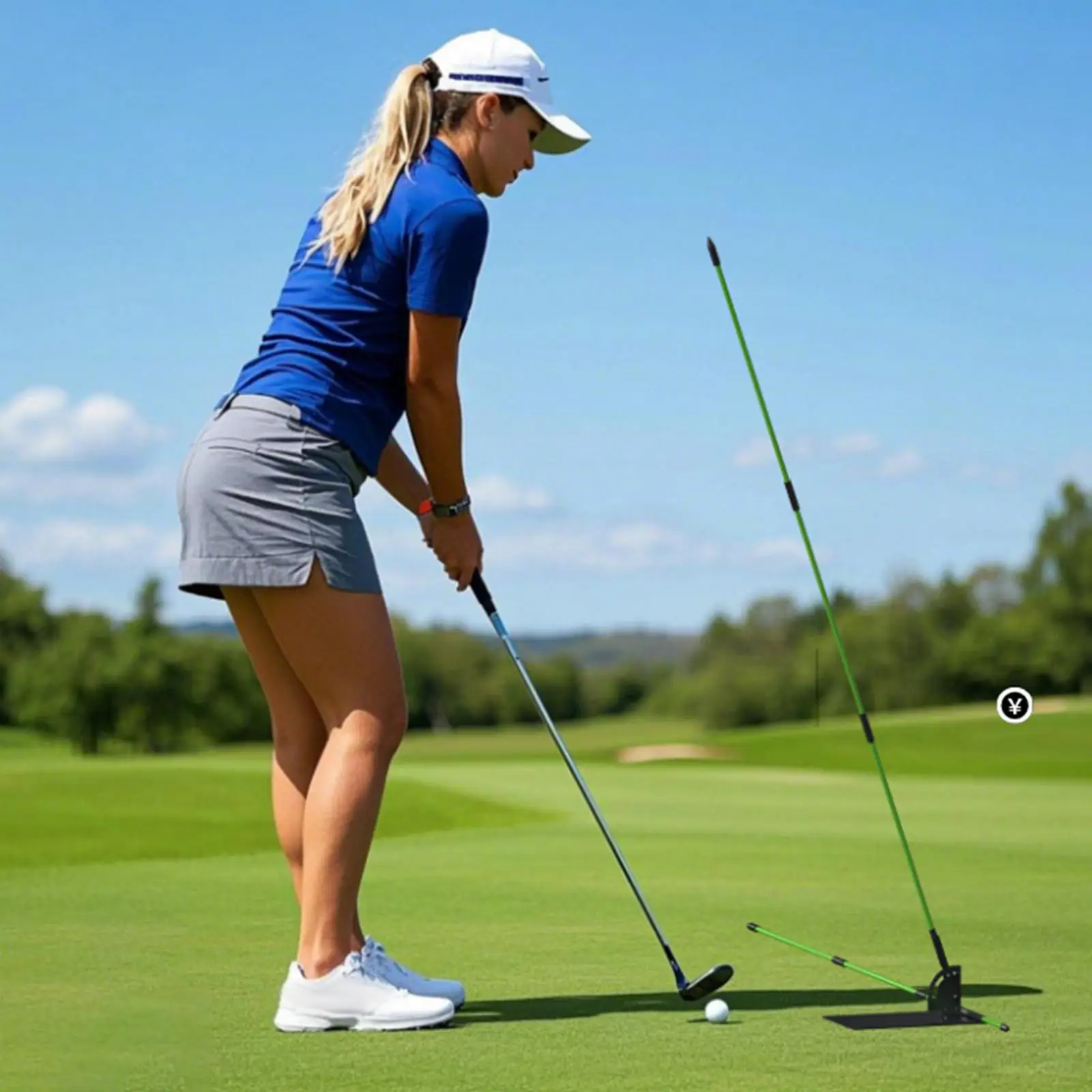 support-de-correction-de-posture-de-golf-en-alliage-de-zinc-durable-aide-a-l'entrainement-a-reglage-rapide-pour-la-pratique-ensemble-d'accessoires-de-golf