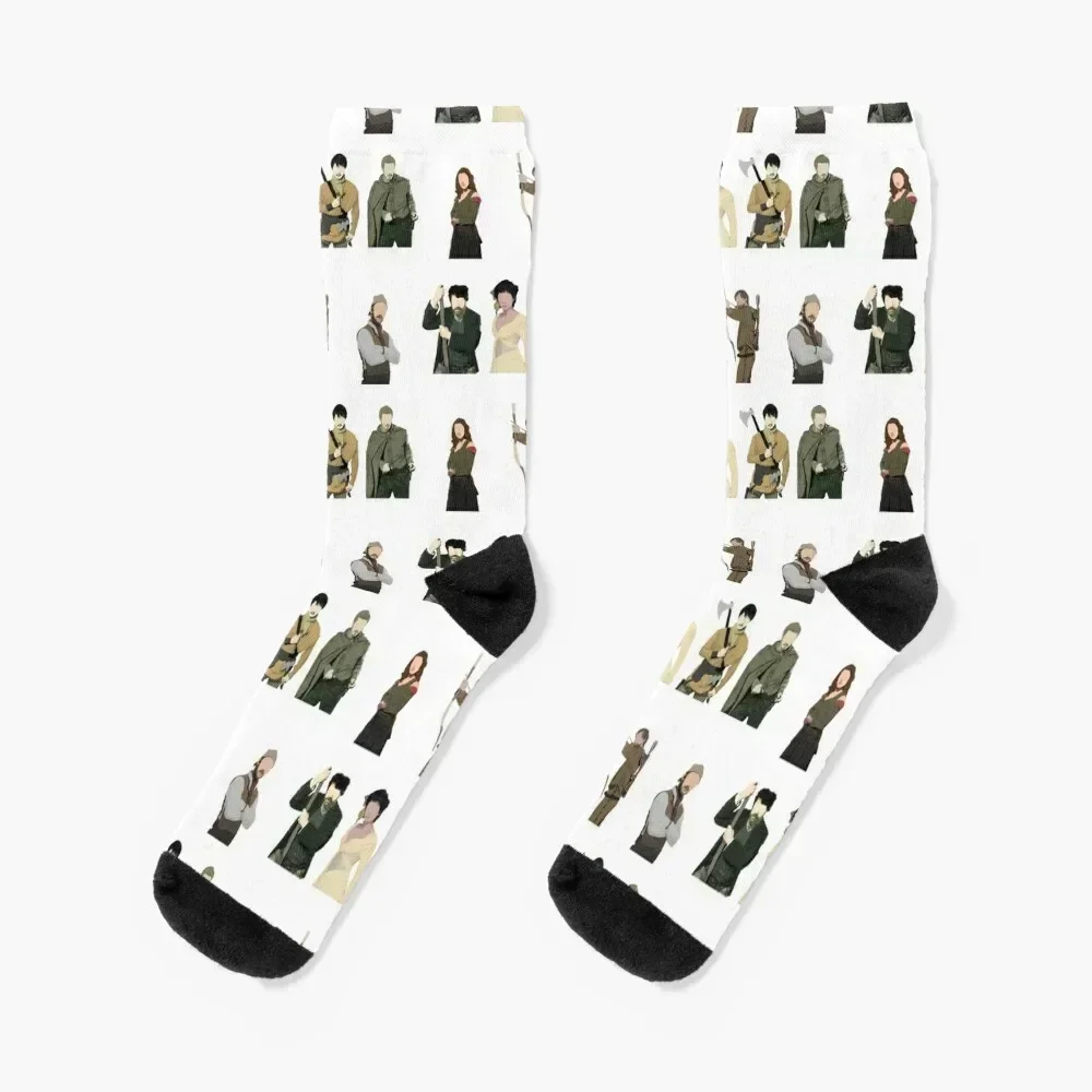 

Robin Hood Characters ensemble Socks cool kids anime Male Socks Women's