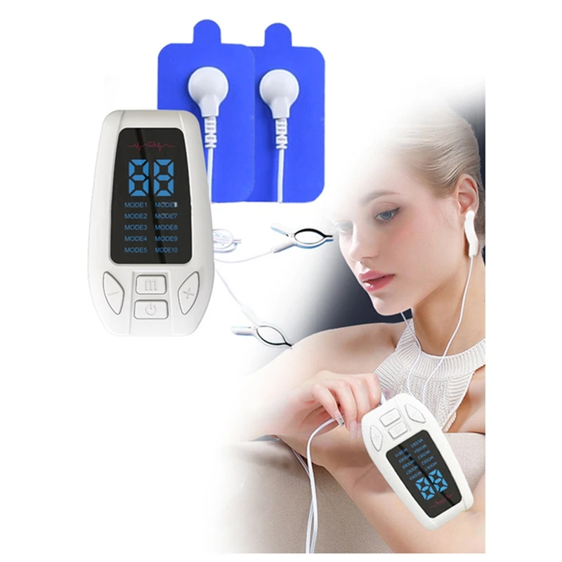 CES Sleep Aid Insomnia Electrotherapy Device Anxiety And Anxiety Pain Sleep Migraine Depression Relieve Heads Instrument