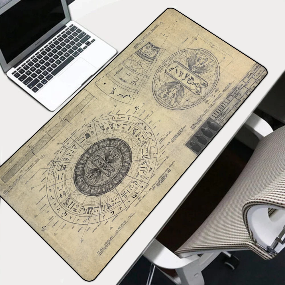 Stargate SG-1 Mousepad Computer Notebook Non-slip Computer Desks Office Accessories Gamer Decoration Desk Pad Large Mouse Pad