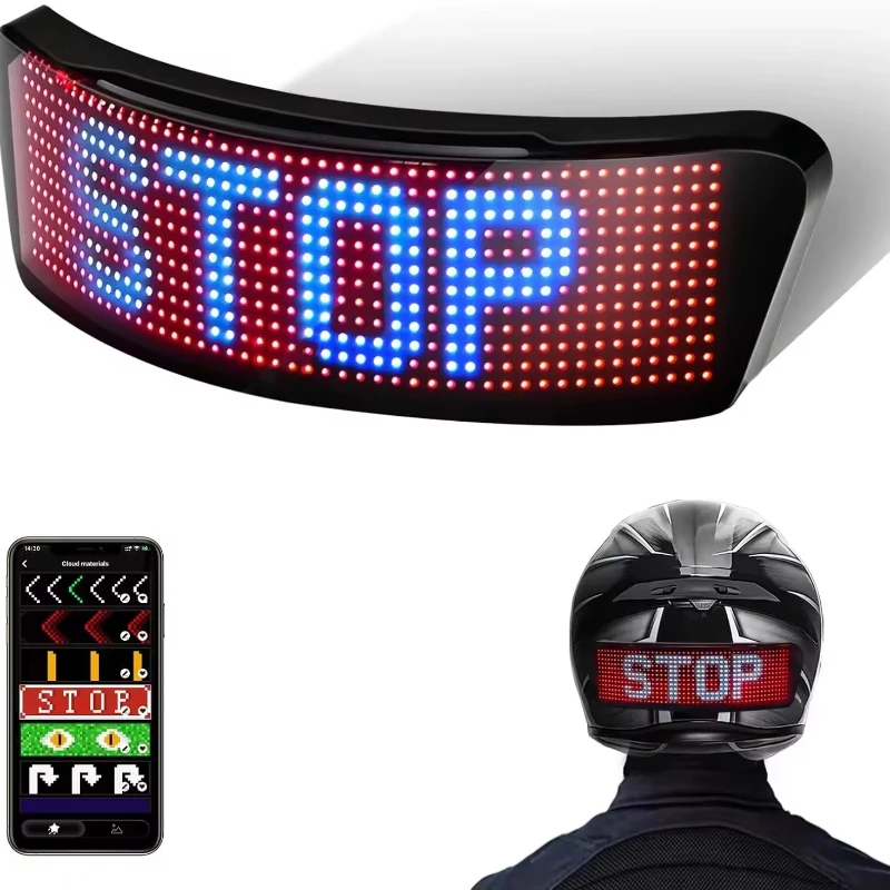 

Made in China Fashion Speed Flexible Light Emitting Diode Monitor Hard Hat Accessories Light Emitting Diode Flexible Screen