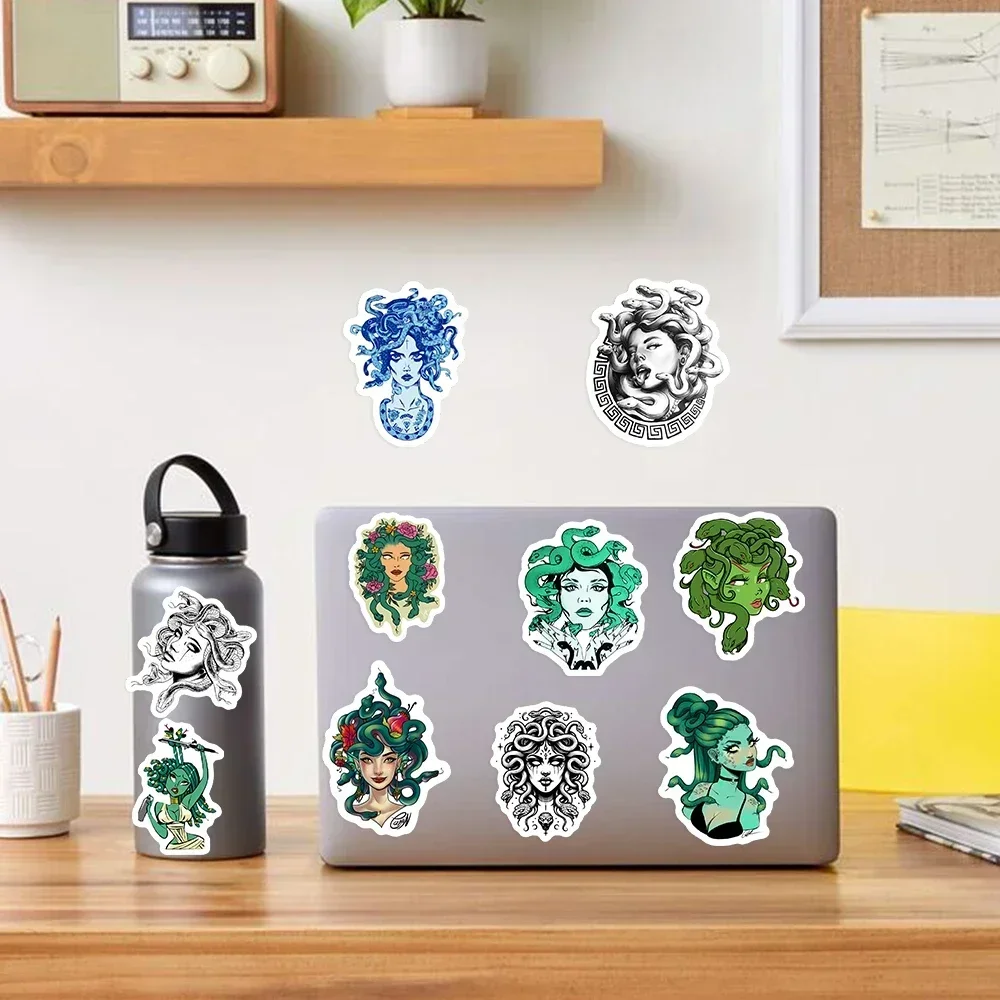 Fantasy Medusa Stickers DIY Kids Toy Gift Decal for Phones Laptops Bottles Scrapbooking Luggage Decorative Graffiti Waterproof