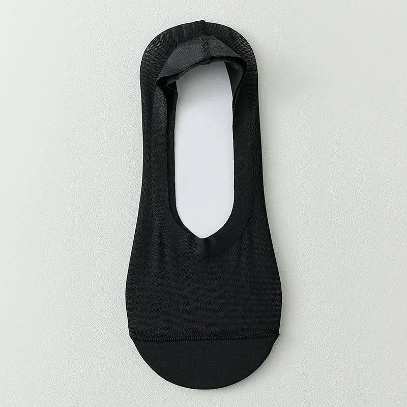 3 Pairs Anti Slip No Show Socks Breathable Mesh Invisible Socks Cotton Sole Odor Control for Women view 6