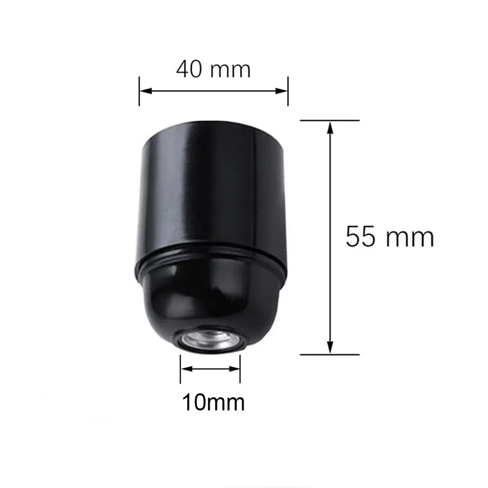 E27 الباكليت حامل مصباح اديسون ضوء لمبة استبدال المقبس قاعدة مصابيح موقع البناء المقبس E27 قواعد الإضاءة البلاستيكية خمر