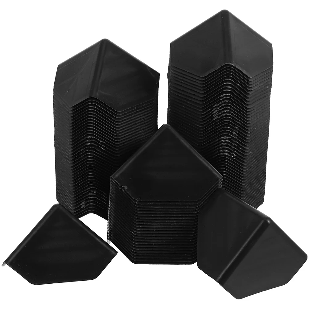 100Pcs Plastic Corner Protectors 60Mm Reinforced Impact-Resistant Packaging Edge Guards for Shipping Boxes Storage Furniture