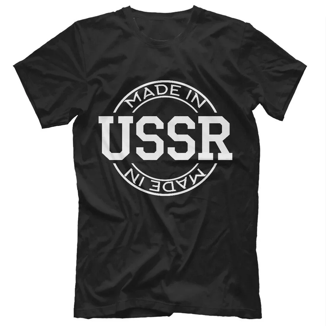 Made In USSR Russia Soviet Union Patriotic Gift T-Shirt 100% Cotton O-Neck Summer Short Sleeve Casual Mens T-shirt Size S-3XL