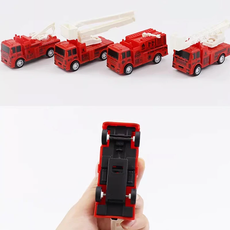1 stks kinderen speelgoedauto traagheid sanitaire vrachtwagen modellen trek techniek voertuig jongens speelgoed voor kinderen ideale cadeaus voor jongens kinderen