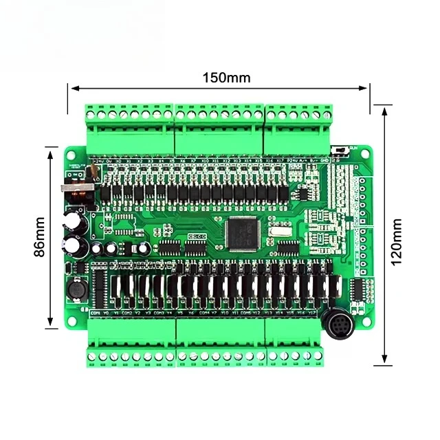 Replacement Main Control Board for Mitsubishi FX1N FX2N PLC FX2N-32MT Elevator System