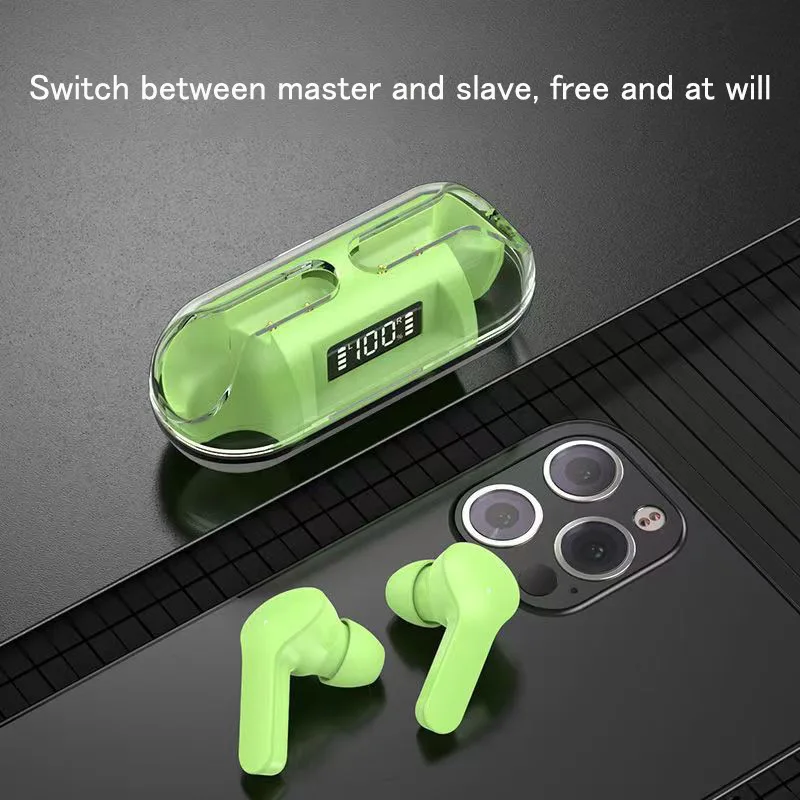 Wireless Earphones Bluetooth Earphones Digital Display Large Electric Display In Ear Ultra Long Standby Noise Reduction