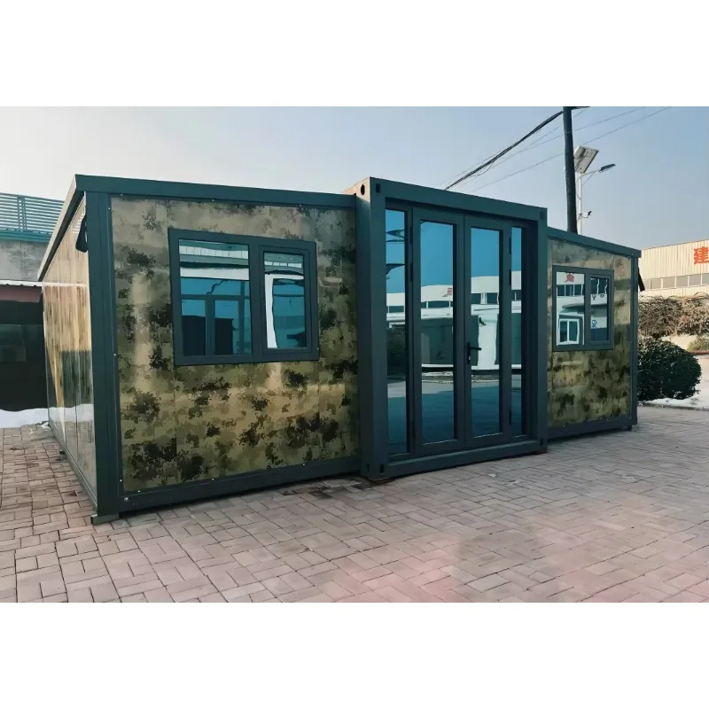 Prefabricated Container House 36㎡ 56㎡ 72 ㎡ Fold Out Container House Mobile Tiny Home Portable Apartment Container Home for Spain