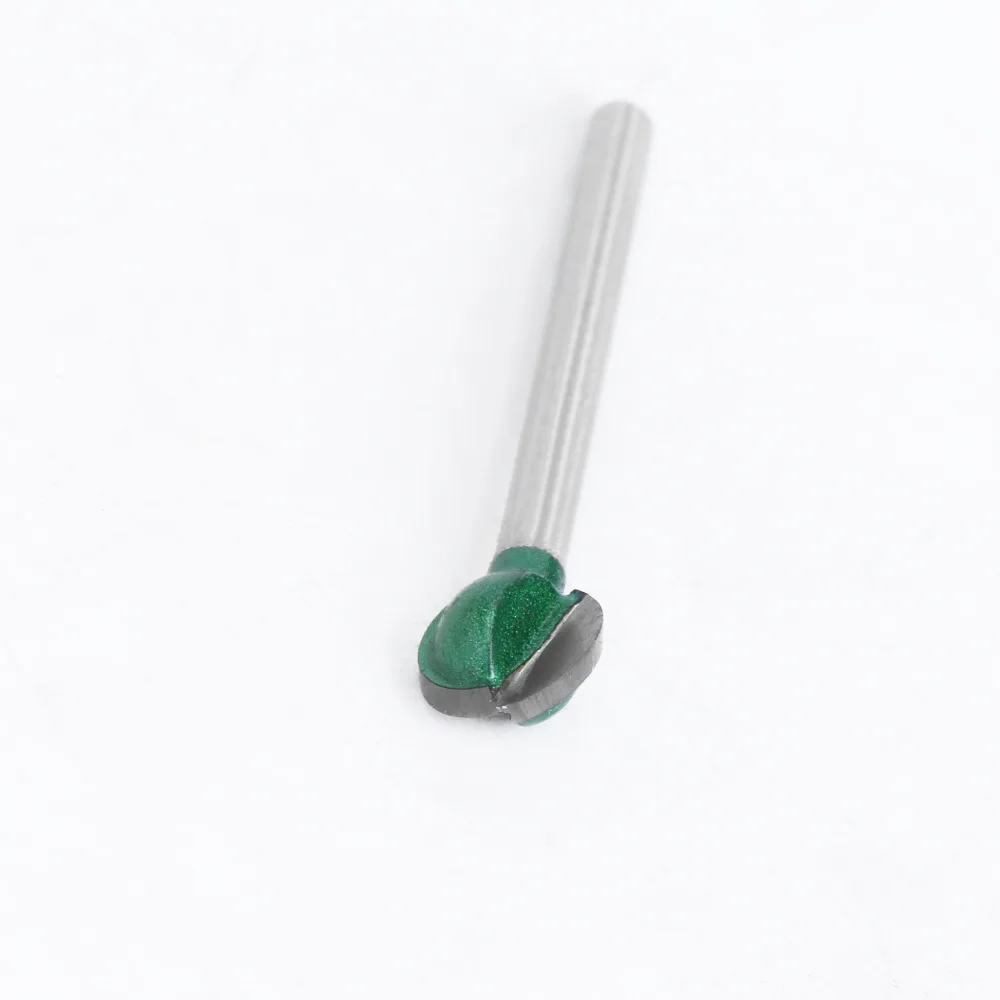 Ball Nose Engraving Bit 3mm or 6mm Shank for Jewelry Wax Model Engraving 3D Carving Stone Setting Rotary Tool Accessory