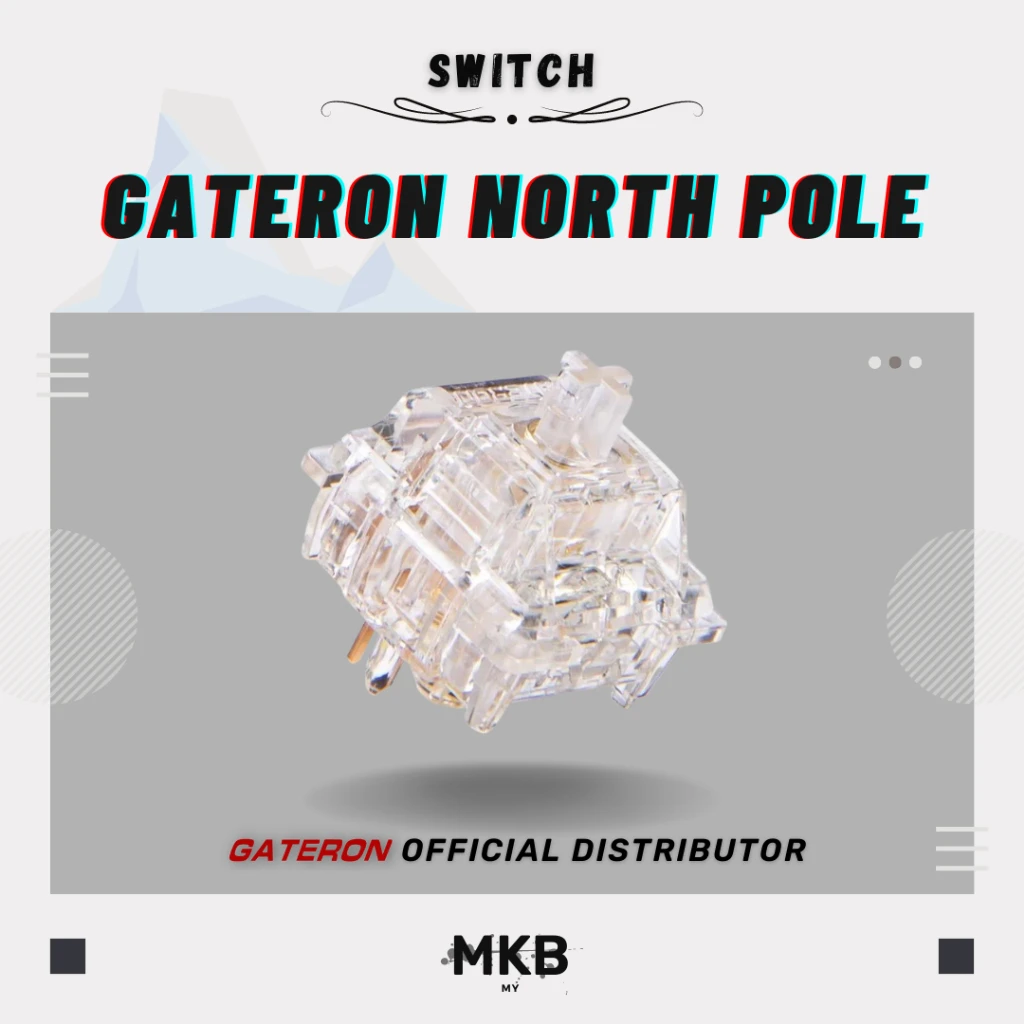 

[READY STOCK] Gateron North Pole 2.0 Yellow Linear Switches Switch for Mechanical or Gaming Keyboards - Linear