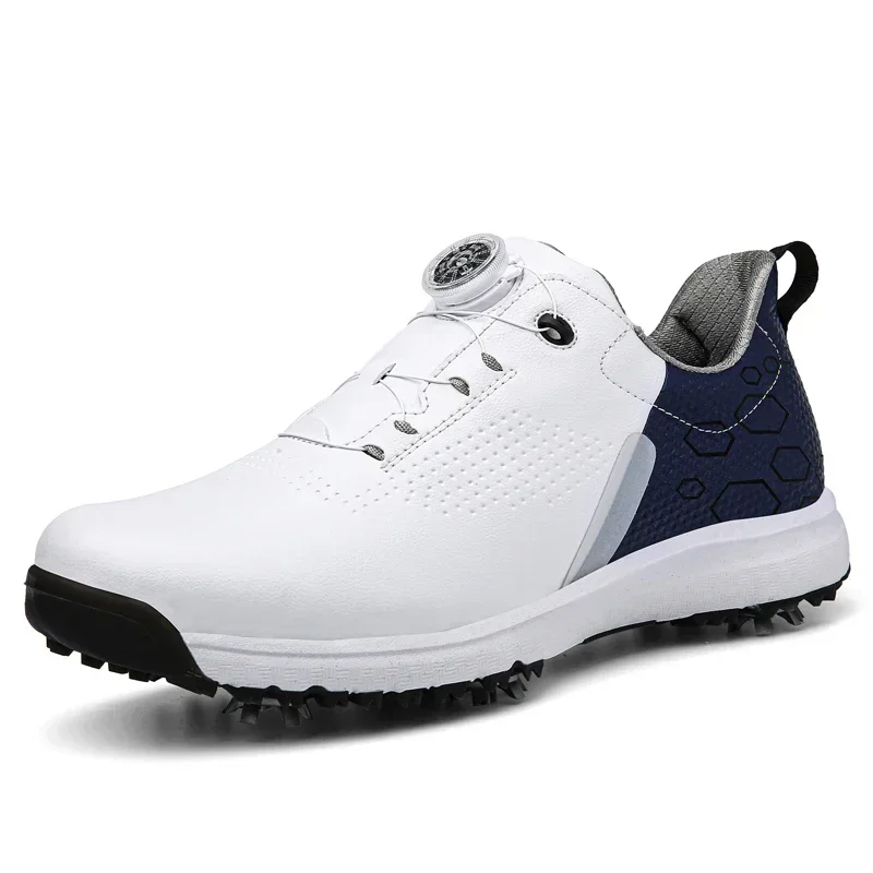 New Luxury Golf Shoes Spike Golf Sneakers for Men Outdoor Walking Shoes Golfers Breathable Sport Sneakers Male