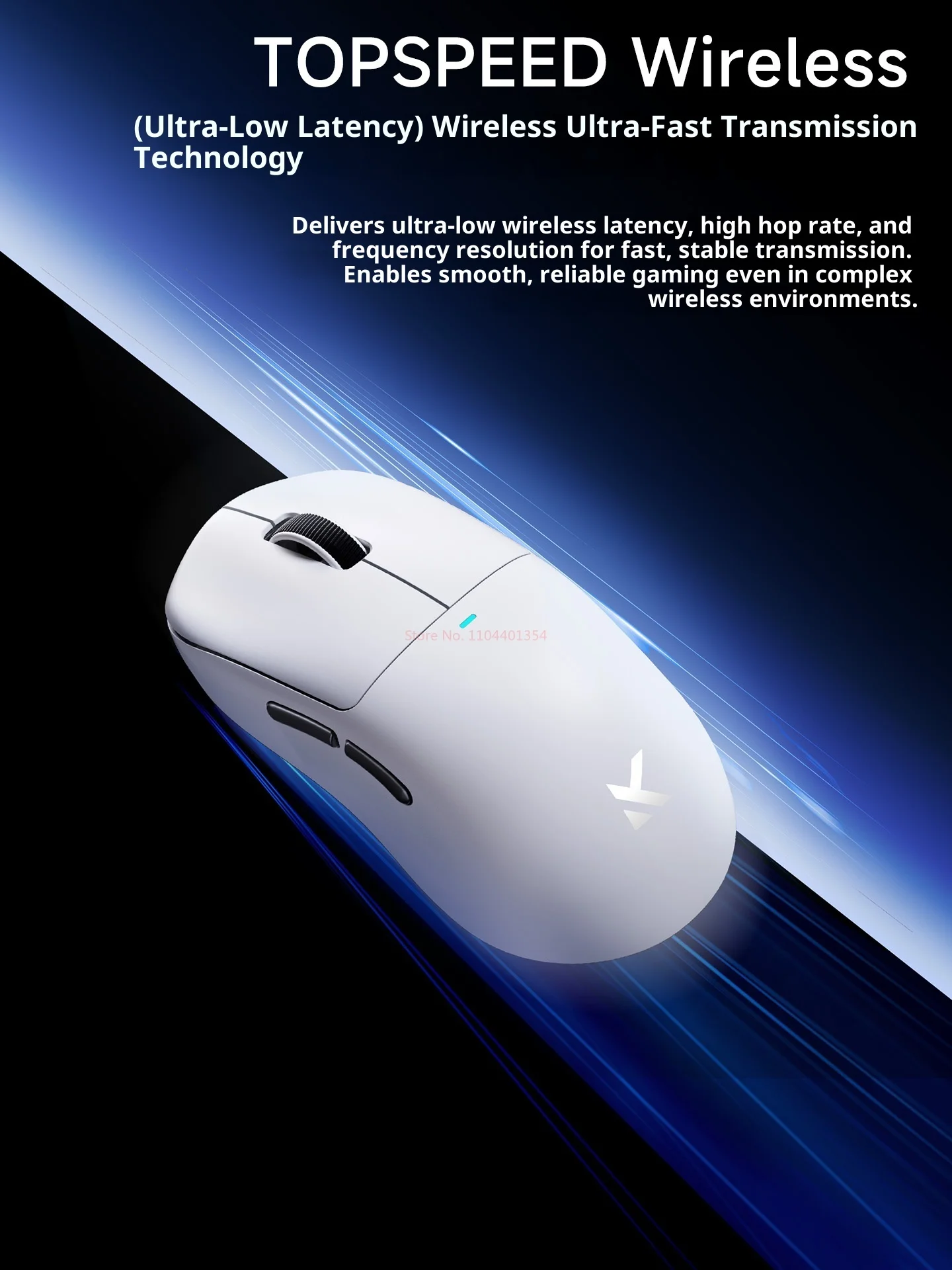 Игровая мышь MCHOSE M7, легкая беспроводная Bluetooth PAW3395 для киберспорта, компьютера, офиса, три режима, аксессуары для мыши Pro