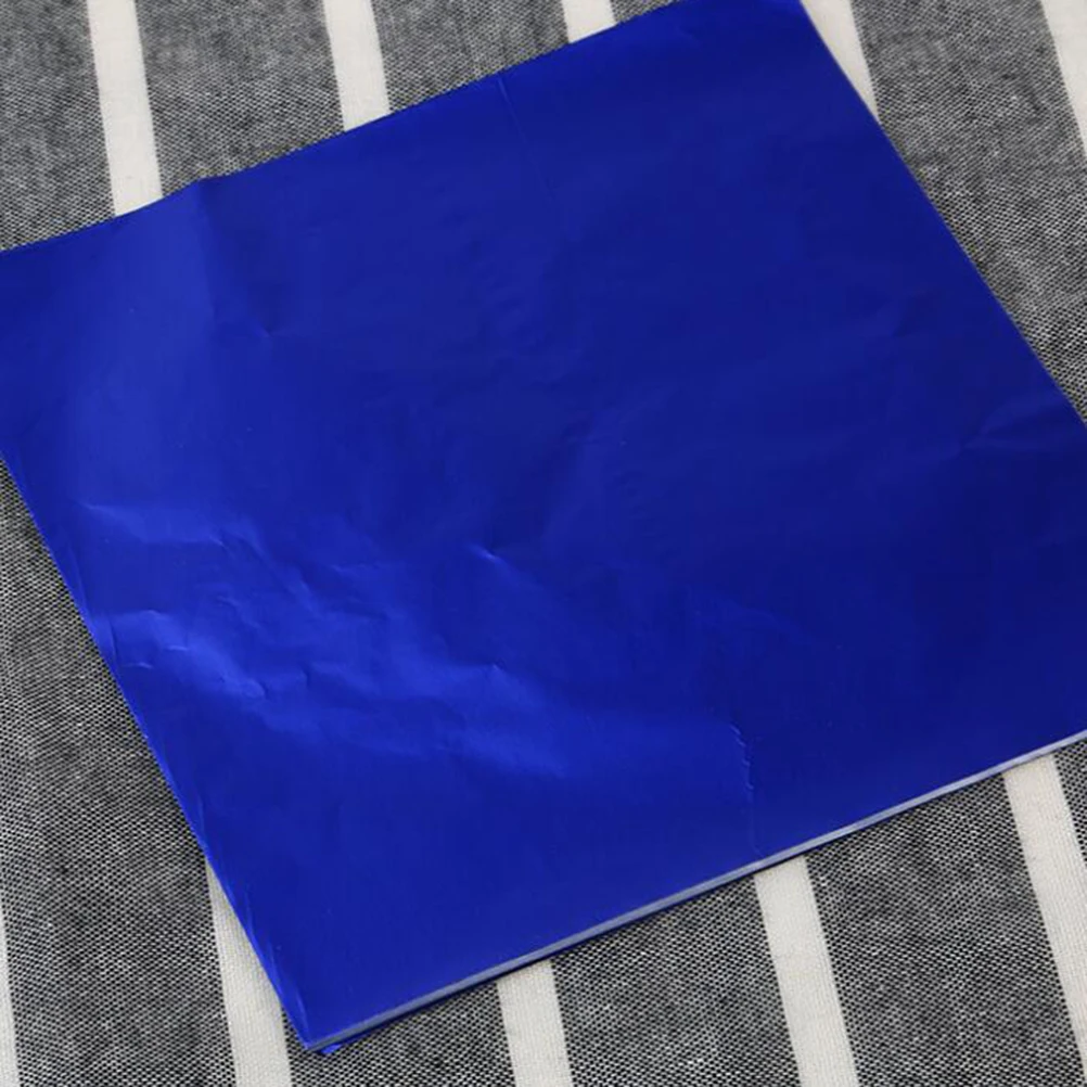 

Aluminum Foil Wrapping Paper 9 Rolls Material for Baking and Gifts