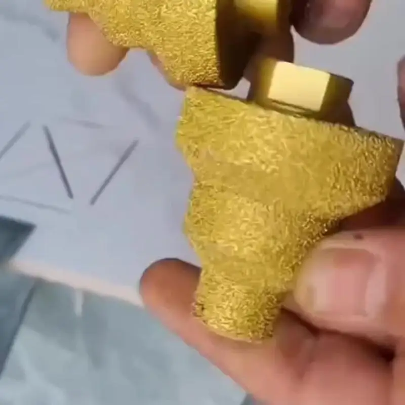 M10/M14 Diamond Chamfer Router Bits  Milling Tile CutterMarble Concrete Reamer Masonry Drilling Crowns Construction Tool