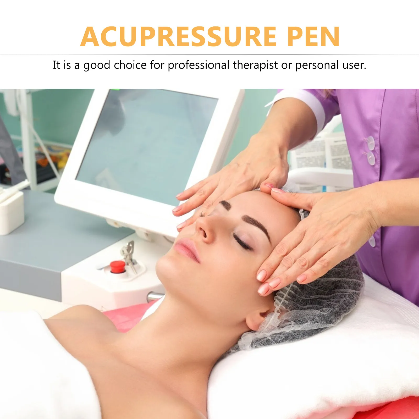 

Набор массажных палочек (1 шт.), черные, маленькие, портативные, ручные, для акупрессуры лица, глаз и ухода за кожей, массажный инструмент