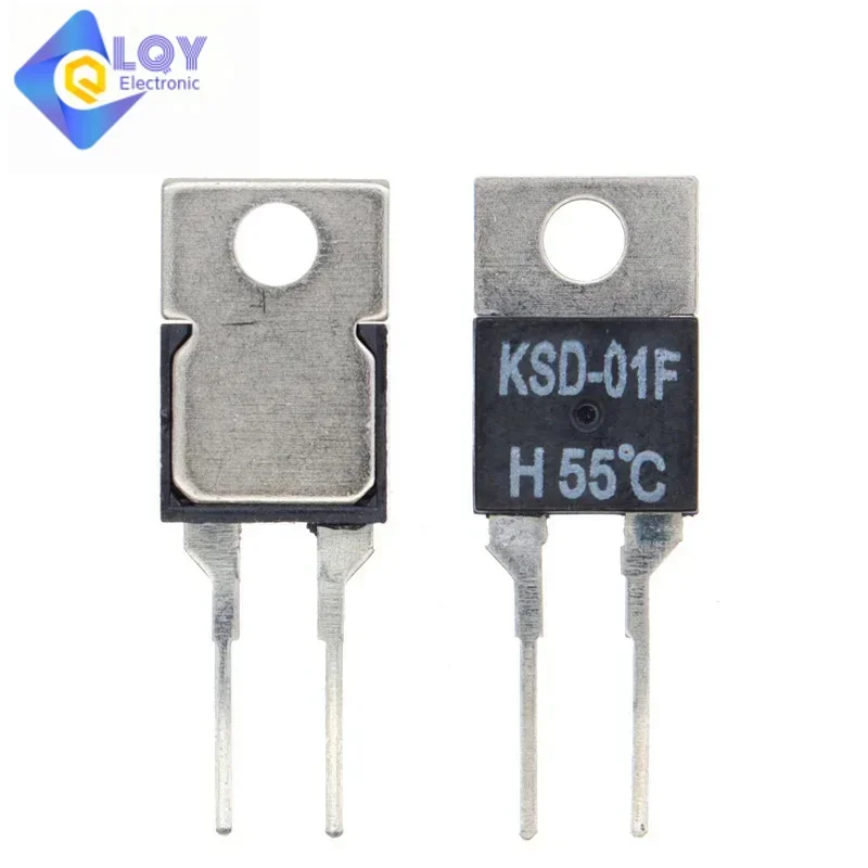 40 50 60 70 80 90 100 DegC NC Normally Closed NO Normally Open 1.5A Thermal Switch Temperature Sensor Thermostat KSD-01F JUC-31F