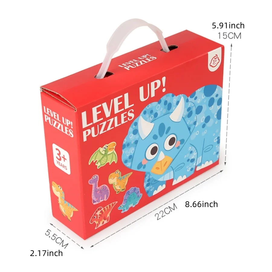 Six in One Handheld Gift Box Puzzle for 3-6 Year Old Children's Puzzle Toys Children's Birthday Gift Sharing Creative Benefits image 4