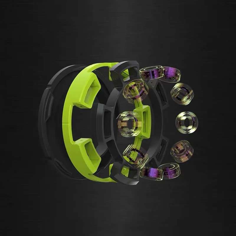 ลูกข่างหมุนปลายนิ้วแบบสร้างสรรค์ พร้อมช่องเก็บลูกปืน ของเล่นฟิดเจ็ตสปินเนอร์ ของเล่นแปลกใหม่ บรรเทาความเครียด