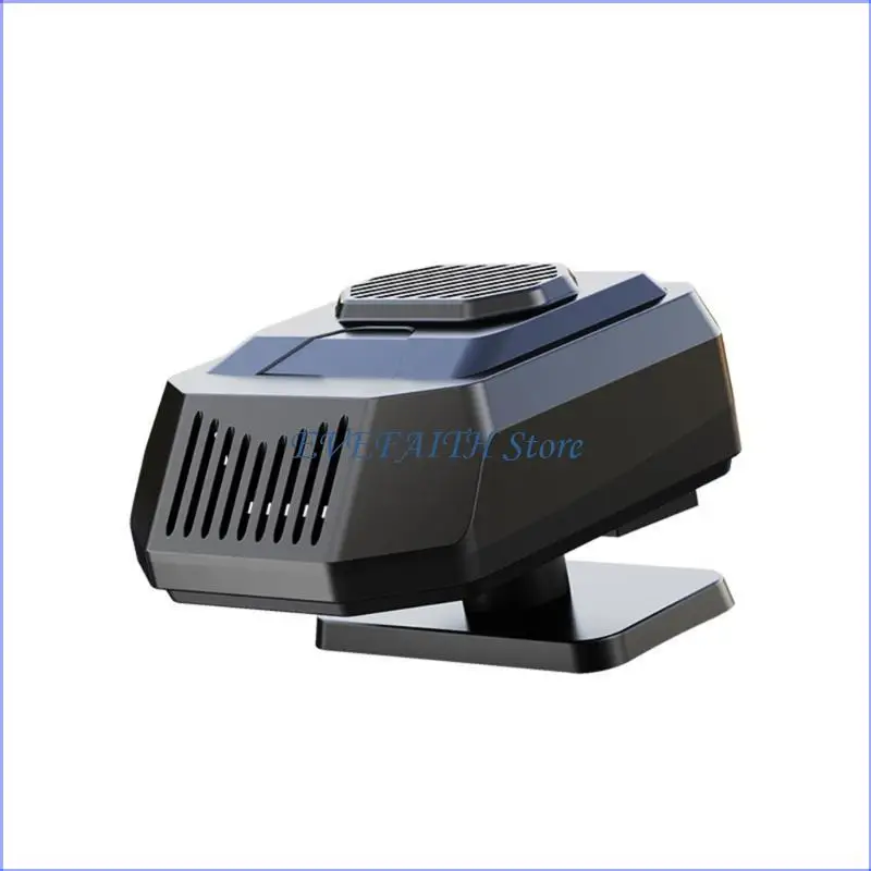 124B Portable 12V Car Heater Defroster, Quick Windshield Demister for Driving Comfort
