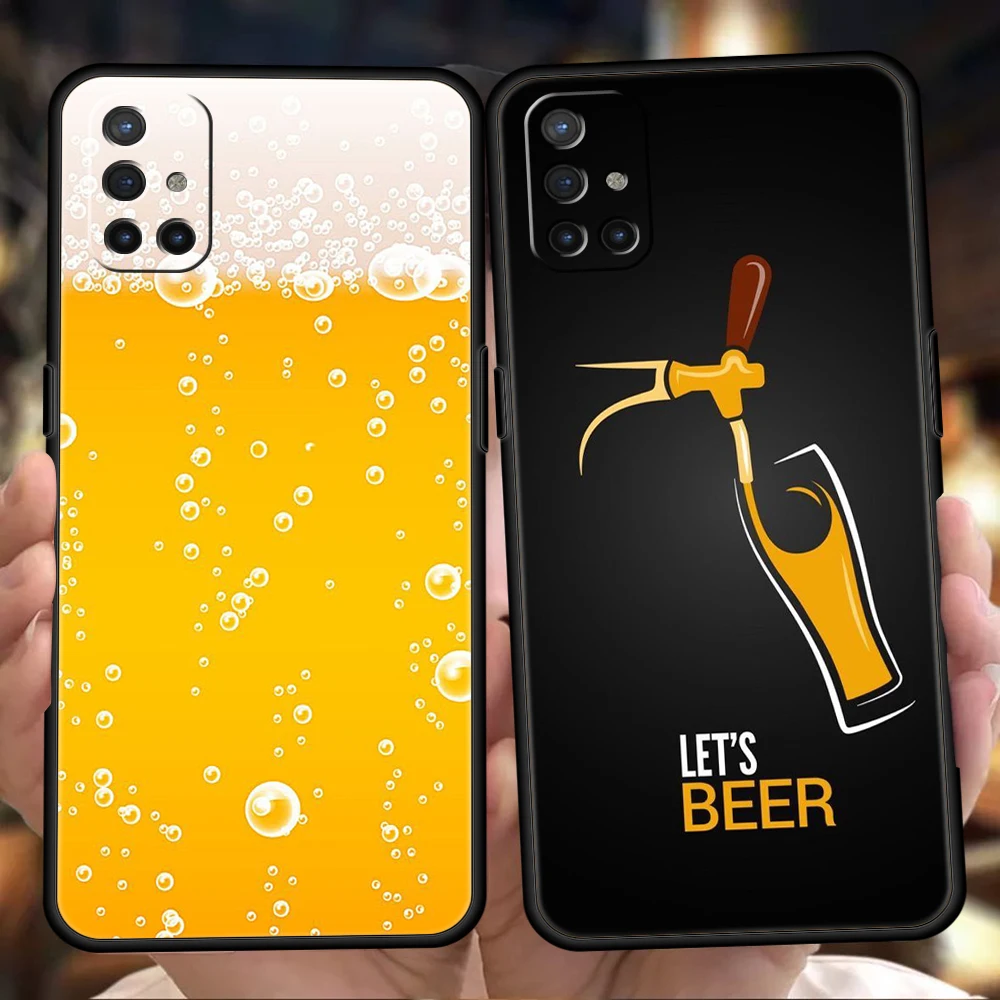 Beers Alcohol Bubble Phone Case for Oneplus Nord N100 N10 10 7 8 9 10R 9R 7T 8T N200 CE 2 2T 9RT Z Pro 5G Silicone Cover Shell