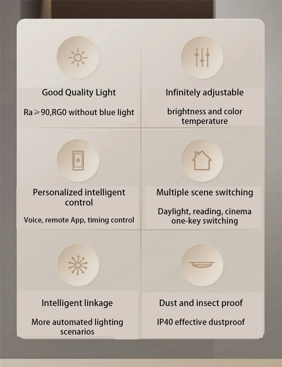 Aqara Ceiling Light L1 -350 Zigbee 3.0 Smart Color Temperature Bedroom Led Lamp Light Work with APP Xiaomi Mijia Homek APP