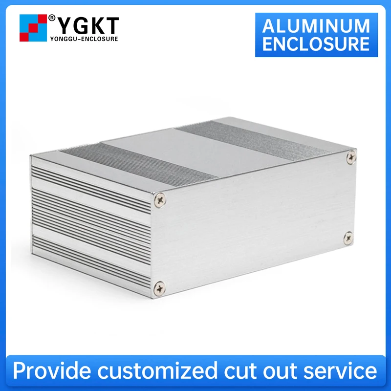 

DIY Instrument Aluminum Project Box Industrial Equipment Split Type Housing Sand Blast Power Supply Enclosure H27 145*54MM