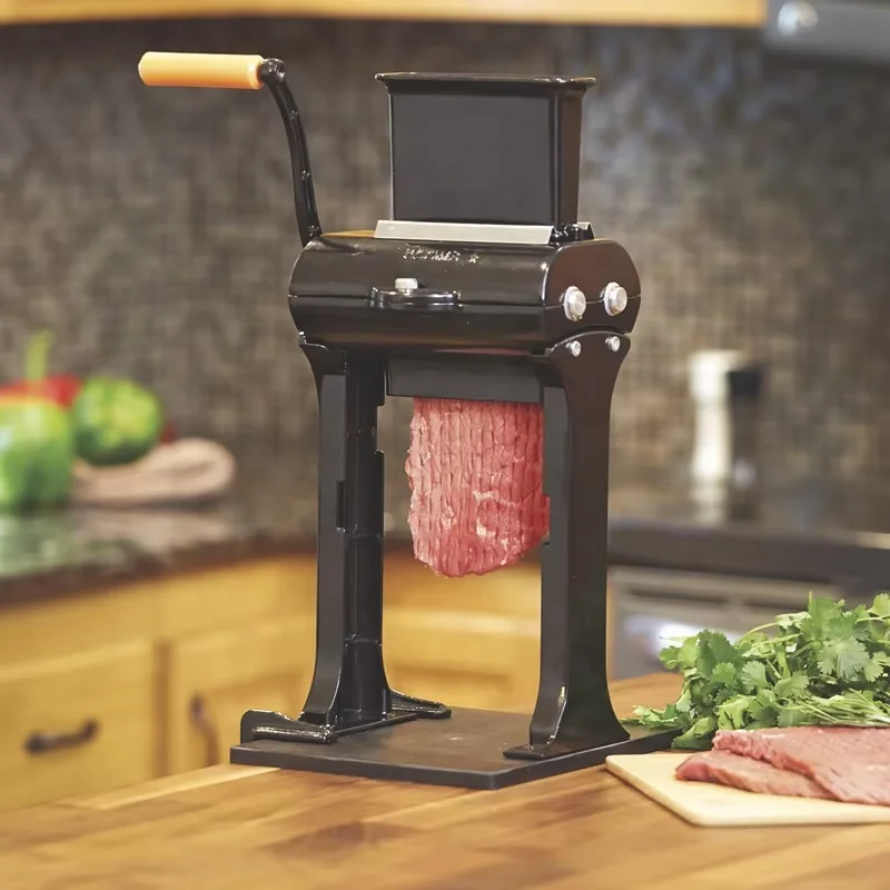 أداة مغرض اللحوم على شكل كرنك يدوي لأداة مغرض دجاج لحم البقر ولحم البقر