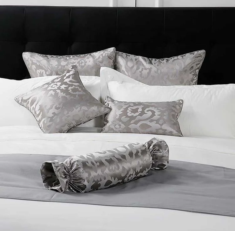 Wholesale Hotel Linen 300TC White Bedding Set Duvet Cover Sheet Set 100% Cotton Bedding Set