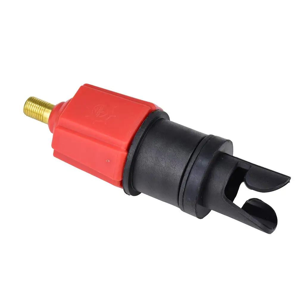 Nylon Alloy Four Nozzle Pump Valve Adapter Inflatable Boat Canoe Kayak Conversion Tool for Airbed Swim Ring Outdoor