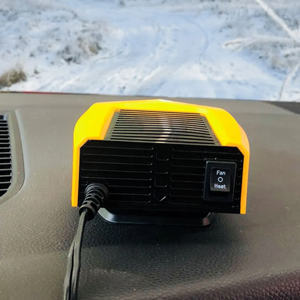 

Portable Heater Defogger Windshield Defroster For Fast Frost Fog Removal Auto Heating With Overheat Protection Car Cooling Fan