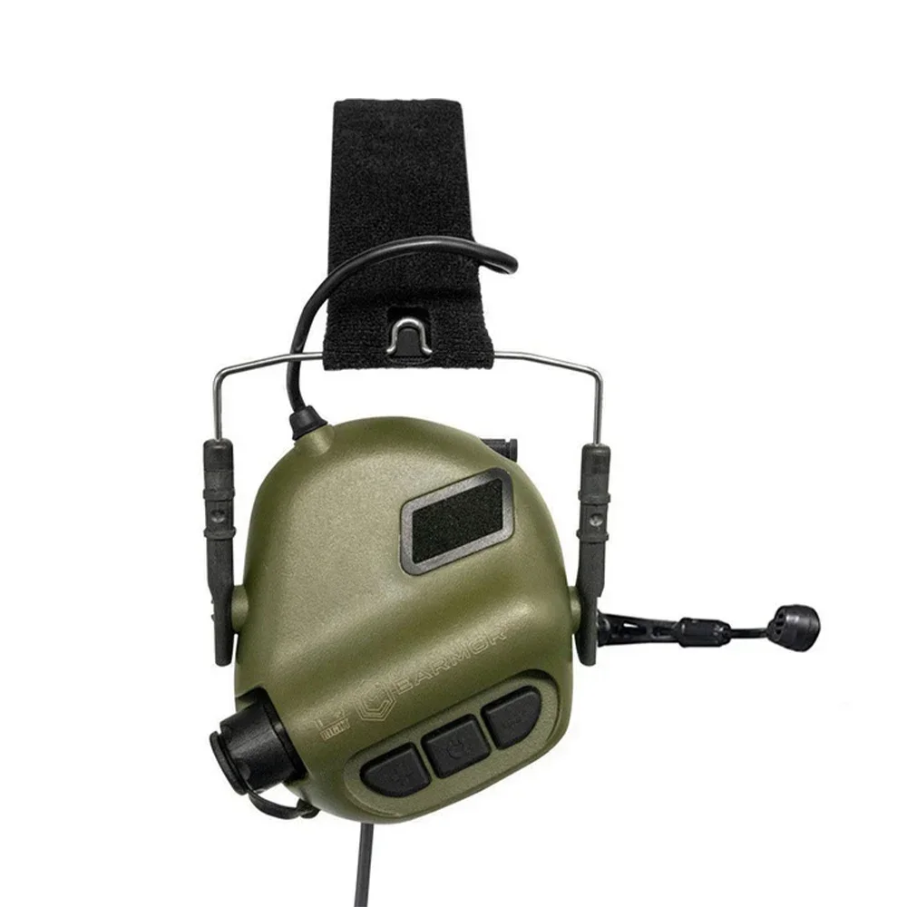 EARMOR M32 MOD4 Tactical Headset Hunting,Shooting Earmuffs with Microphone,Sound Amplification