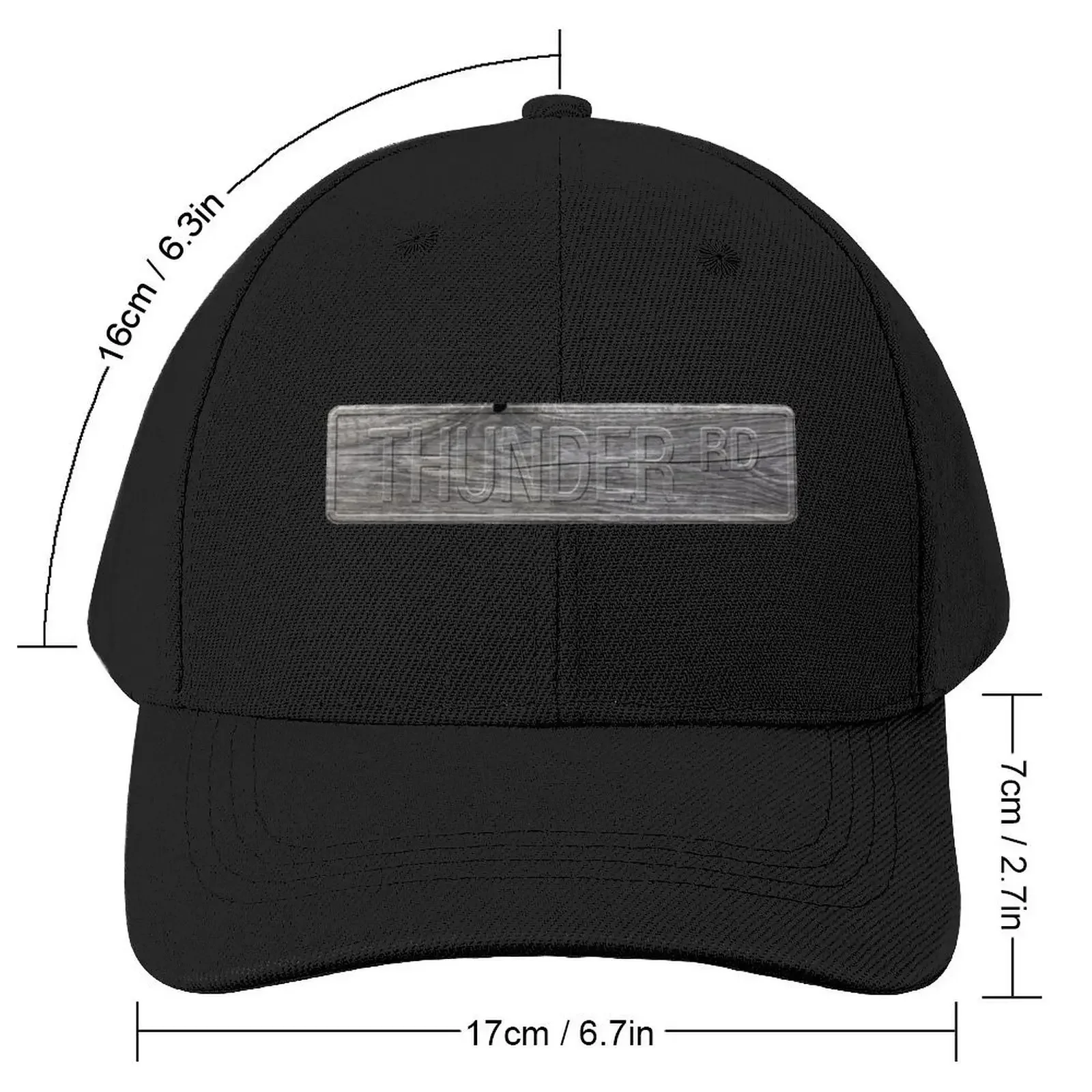 Thunder Road Wooden Sign Lightweight Sweatshirt Baseball Cap Dropshipping beach hat Bobble Hat summer hat Mens Women's